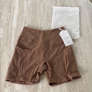 BuffBunny Brown Athletic Shorts